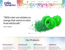 Tablet Screenshot of ceylonpolymer.com